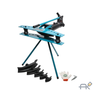 Трубогиб гидравлический ручной горизонтальный 13т (1/2. 3/4. 1. 1-1/4. 1-1/2. 2. ход поршня 250мм. 3 вида профиля) (F-W2J)